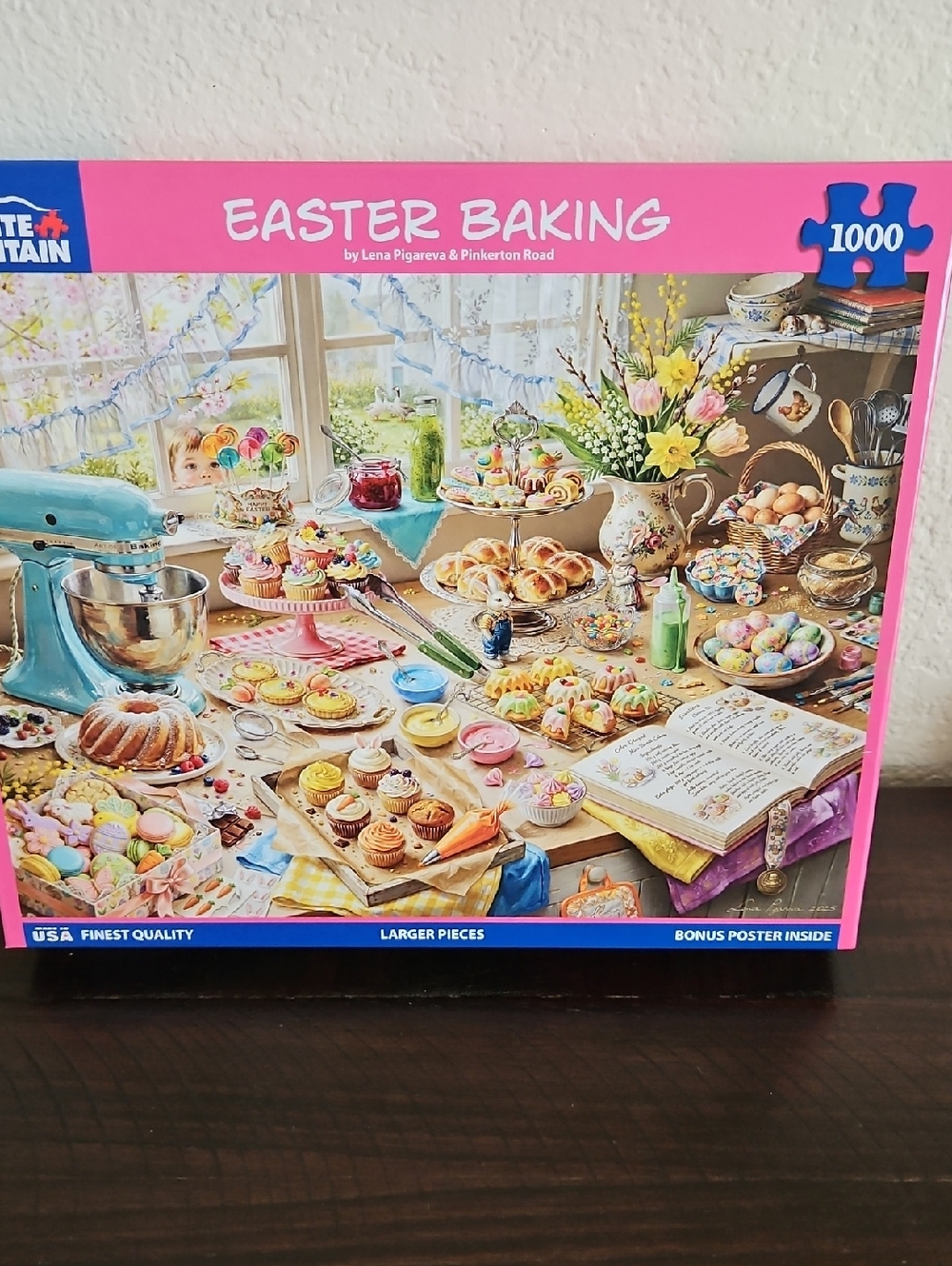 EASTER BAKING 1000 PIECE WHITE MOUNTAIN PUZZLE
